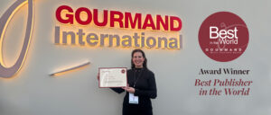 Alexandra Papadakis, Publisher, Winner of Best Publisher in the World at the Gourmand Awards