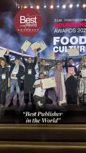 Alexandra Papadakis, Publisher, Winner of Best Publisher in the World at the Gourmand Awards